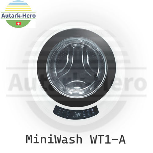 AUTARK-HERO MINIWASH Miniwaschmaschine, Waschtrockner 3kg