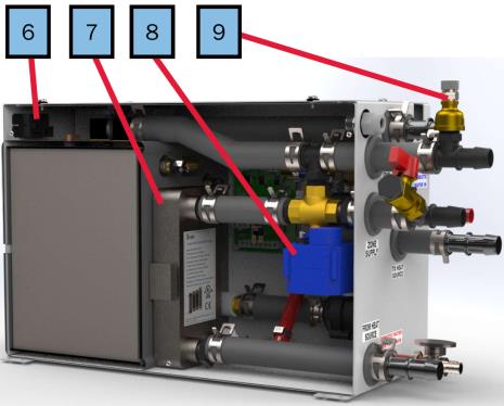 AQUA-HOT 100D Diesel-Warmwasserheizung mit Bauchwasser für Wohnmobil