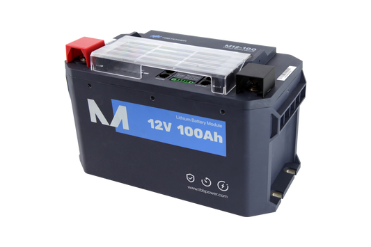 TBB POWER M-Serie Hochleistungs Lithium LiFePo4 Batterie 12V 105Ah